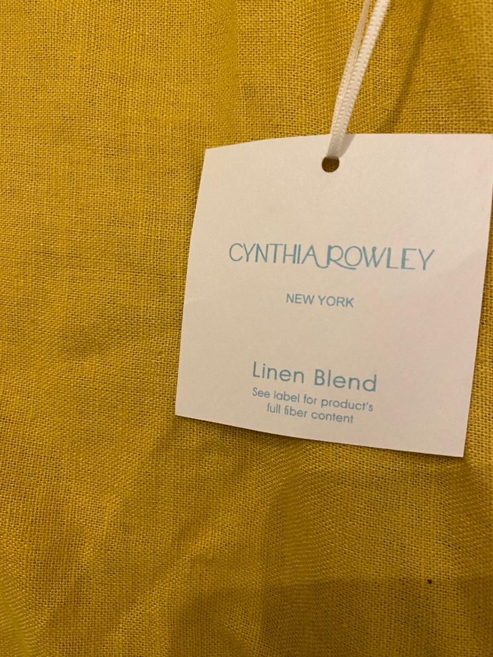 Cynthia Rowley mustard-yellow dress, size 2X. - Picture 3 of 4